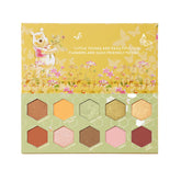 ColourPop Winnie the Pooh Sweet As Can Bee palette opened showing honey tones for everyday looks