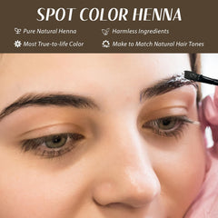 Comdian pinceau coloration sourcils - outil précis pour une application soignée.