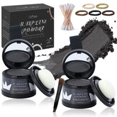 Comdian poudre-ligne-cheveux-noir-01: application facile pour estomper les racines