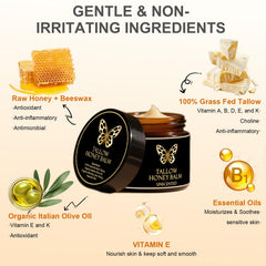 Baume COMFORTENA Tallow Honey: barrière cutanée renforcée pour peau résiliente.
