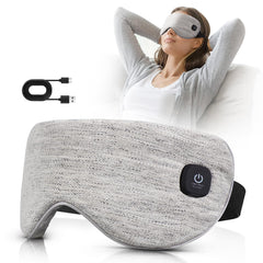 Masque yeux chauffant sans fil COMFYTHERA pour plus de confort lors de déplacements.