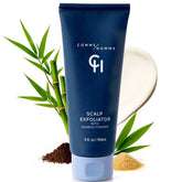 Comme Homme scalp exfoliator with bamboo powder delivers detoxifying exfoliation for a refreshed scalp.