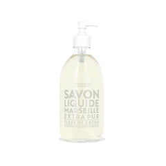 La Compagnie de Provence flacon-pompe en verre coton-fleur pour les mains