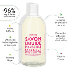 La Compagnie de Provence – Texture liquide satinée, mousse douce et efficace