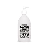 La Compagnie de Provence Savon Marseille en flacon-verre avec pompe pour lavage quotidien des mains.