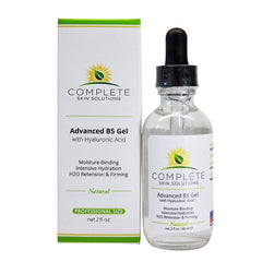 Complete Skin Solutions flacon gel B5 avancé pour l’hydratation quotidienne du visage.