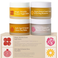 Complete System balm jar close-up showing rich texture for deep hydration on mature skin.