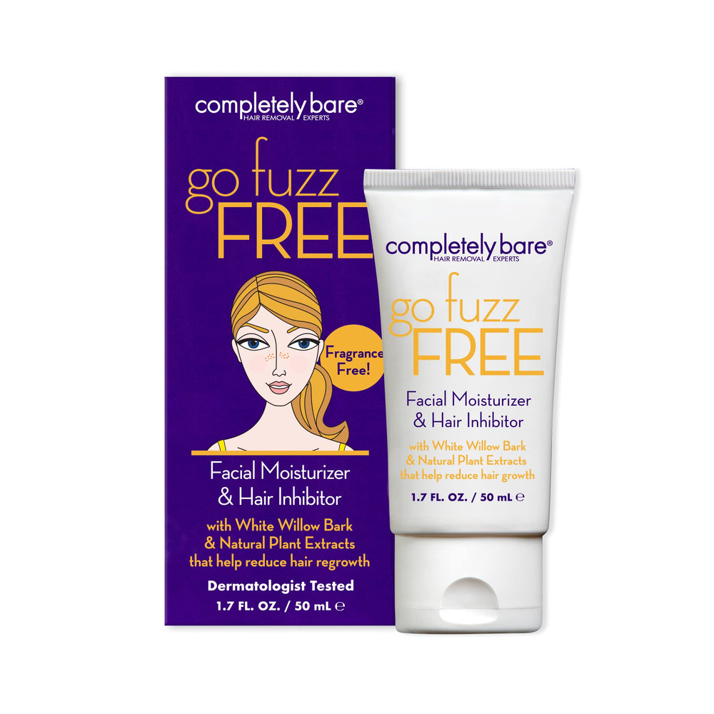 Completely Bare go fuzz FREE crème hydratante visage pour peau douce et maquillage prêt