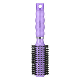 Brosse Conair ronde avec poils de sanglier naturels pour un éclat des cheveux.