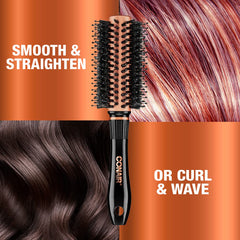 Coiffage polyvalent pour boucles, vagues et lissage avec Conair Cuivre.