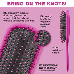 Knot Dr. de Conair détache sans tiraillement même les nœuds épais.