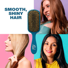 Conception résistante à la chaleur facilitant le brushing avec cette brosse.