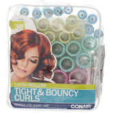 Conair Rouleaux Brosses 36 pièces, paquet complet pour styles variés et rapides