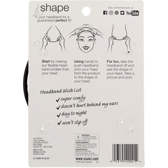 Conair Scunci bandeau pliable, usage quotidien et maintien discret.