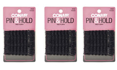 Pins Scunci noirs – ensemble de 3 paquets de 18 pour un maintien fiable.