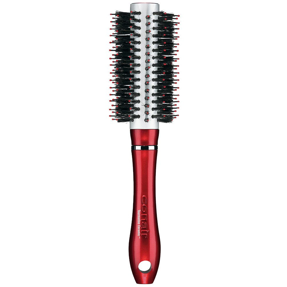 Brosse Conair Tourmaline ronde moyenne pour lisser et ajouter du volume, anti-statique