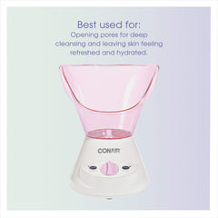 Conair True Glow: brosse visage rotative pour nettoyer en profondeur.