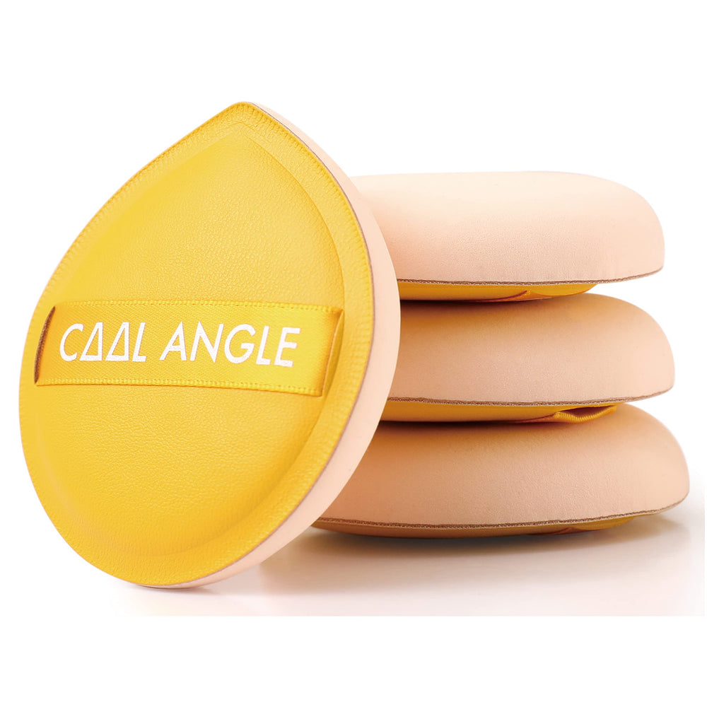 COOL-ANGLE éponges maquillage extralarges ensemble 4 pièces pour une application homogène.