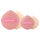 Éponge COOL-ANGLE rose pour fond liquide: glisse douce et couverture naturelle