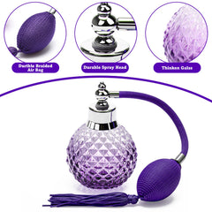 Coolrunner bouteille parfum cristal motif ananas, design élégant en verre.