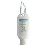 Coral Safe – Bouteille crème solaire minérale SPF30, protection légère pour le visage.