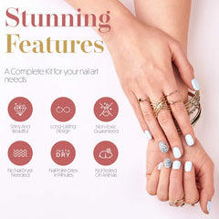 CoralBeau pince à ongles et outil ponctueur pour décor précis sur les ongles