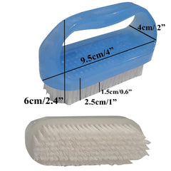 Coralpearl brins-nylon doux pour nettoyage délicat sans rayer les ongles.