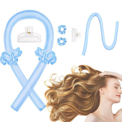 CORATED bandeau sans chaleur en action pour des boucles faciles et soutenues.