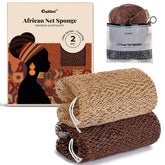 CORATED éponge en réseau exfoliant corps pour peau plus lisse et douce.