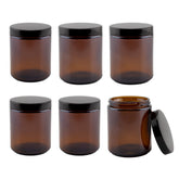 Cornucopia Brands pot-verre ambre 265 ml pour beurres corporels.