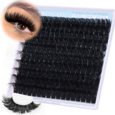 CORUSCATE Fluffy Lash Clusters, paquet de cils volumineux pour un look époustouflant.