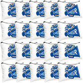 Cosblank sacs maquillage cheer bleu – ensemble de 20 pour organiser les affaires d'équipe.