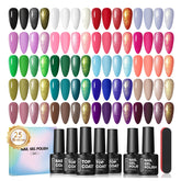 Coscelia vernis gel – ensemble palette couleurs, idéale pour créer des looks variés