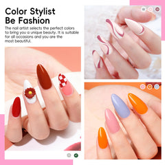 COSCELIA vernis gel matte et brillant, pour créer des looks multiples sans changer de produit.
