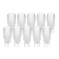 Cositina: lot de 10 tubes 60 ml en plastique, pratique pour voyage et remplissages répétés.