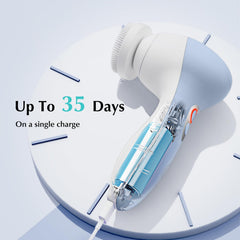COSLUS brosse visage IPX7 étanche, usage sûr sous la douche.