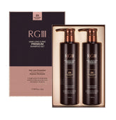 Shampoing COSMOCOS RGIII – ensemble de deux bouteilles pour routine pratique.