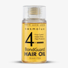 Cosmolux BondGuard bouteille huile protection thermique jusqu'à 450°F, aspiration premium.
