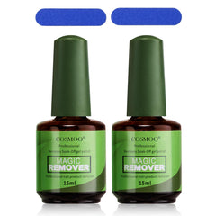 COSMOO démaquillant gel pour ongles – bouteille claire prête à l'emploi, retrait rapide.