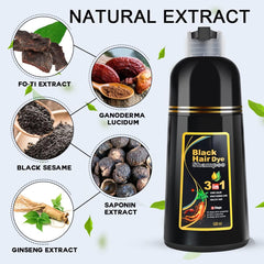 Cosmpro formule a base de plantes nourrit les cheveux.