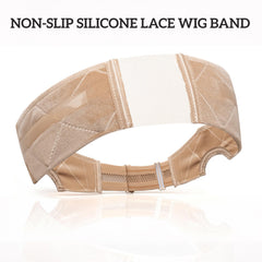 Cospack Wig Grip Band avec dentelle centrale offre une raie naturelle