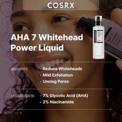 CosRX 7% acide glycolique - Application visage en vue