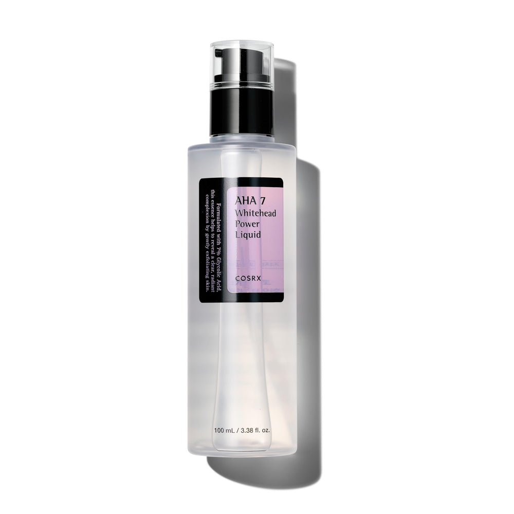 COSRX 7% Glycolic Acid toner bottle front for clear, refreshed skin.