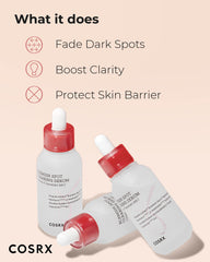 COSRX AC Collection Centella ingredients illustration highlighting soothing complex.