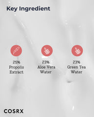 Extrait aloe vera 71,2% Cosrx AC Collection, soin apaisant et hydratant.