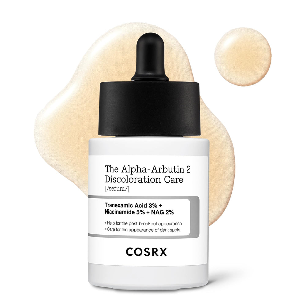 COSRX bouteille du sérum Alpha Arbutin pour un teint uniforme et lumineux