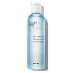 COSRX Hydrium Watery Toner, bouteille transparente, hydratation légère pour peau sensible