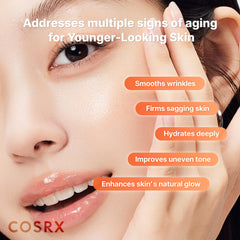 Application nocturne Cosrx, masque hydrogel pour soin de nuit