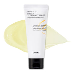 COSRX masque-nuit-propolis-miel-ultimate-pot offre une hydratation nocturne réconfortante.