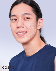COSRX Master Patch Intensive worn overnight for blemish protection